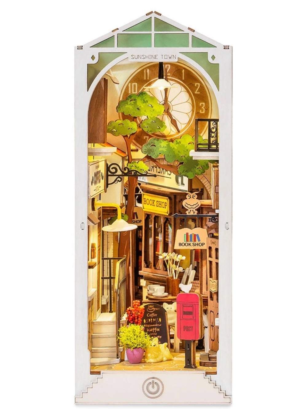 Rolife Sunshine Town 3D Creative Bookends Kit